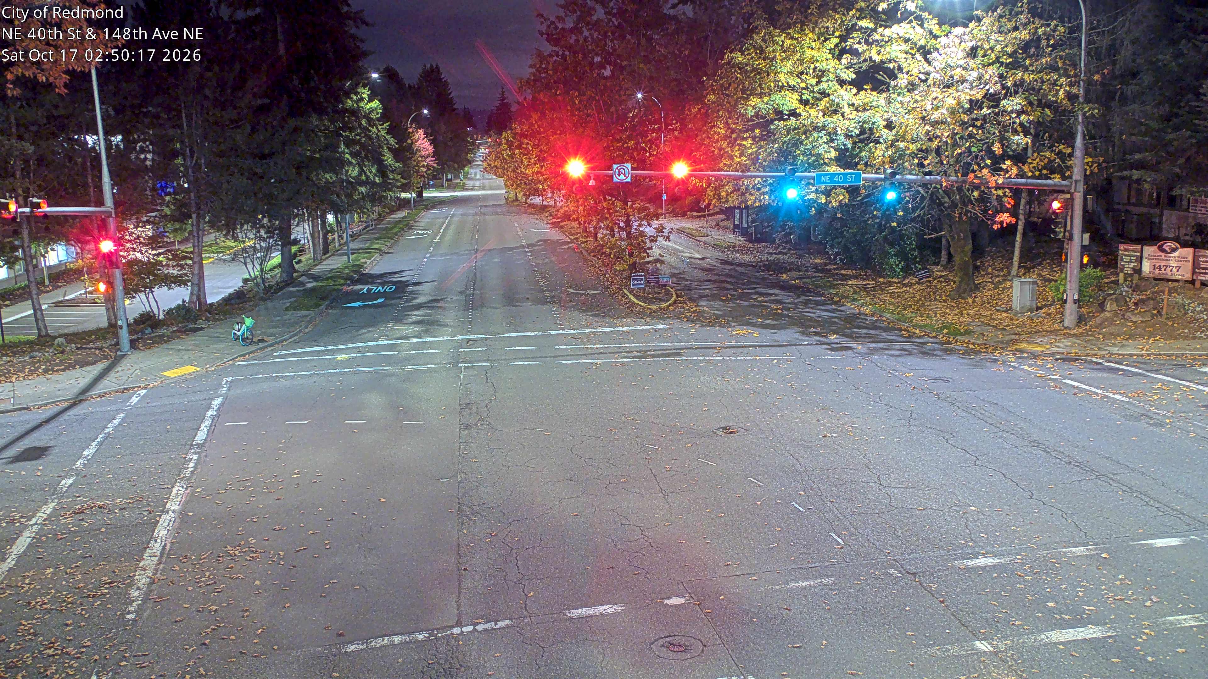 NE 40th St and 148th Ave NE (North) traffic camera