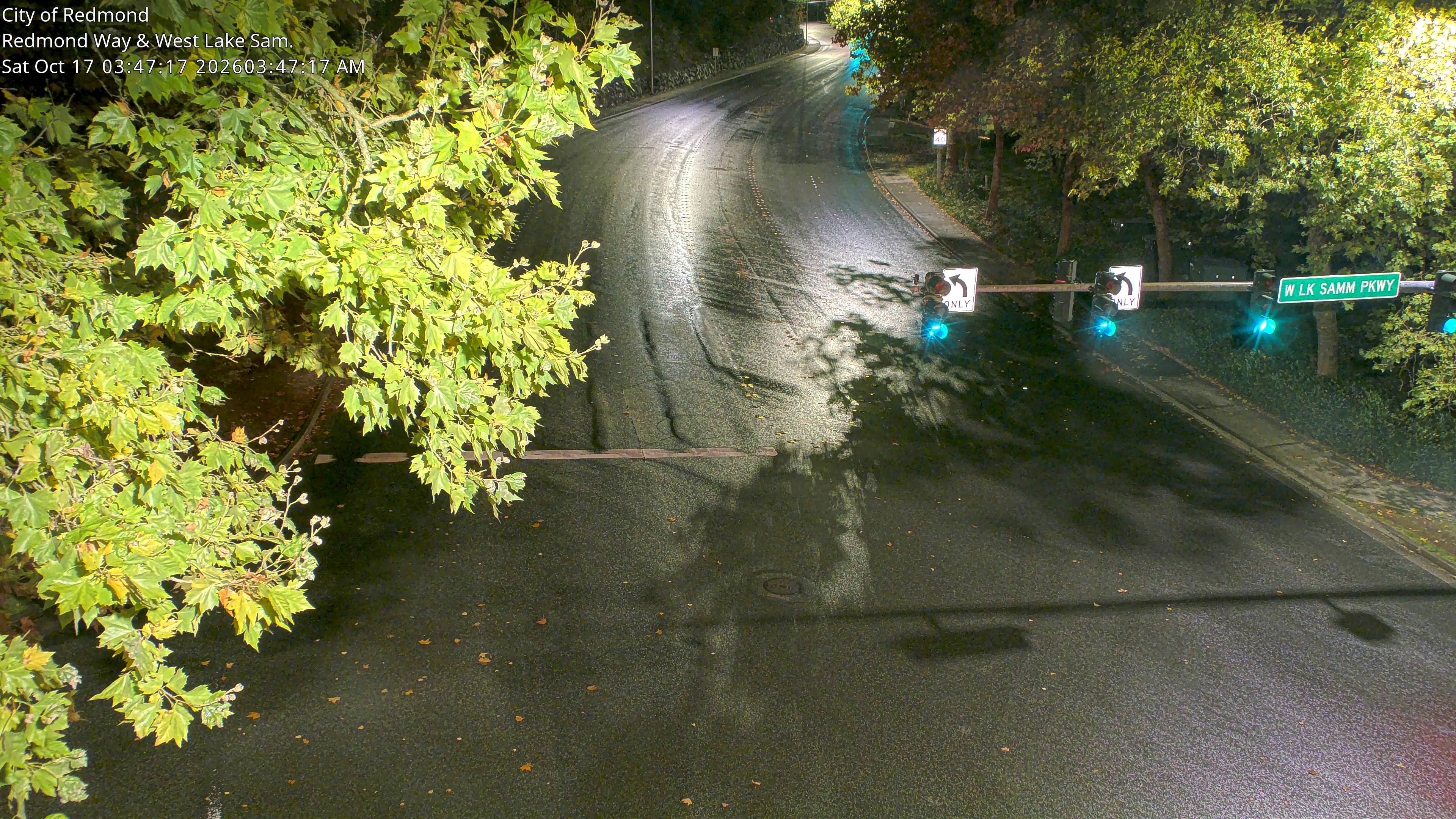 Redmond Way and West Lake Samm. Pkwy traffic camera