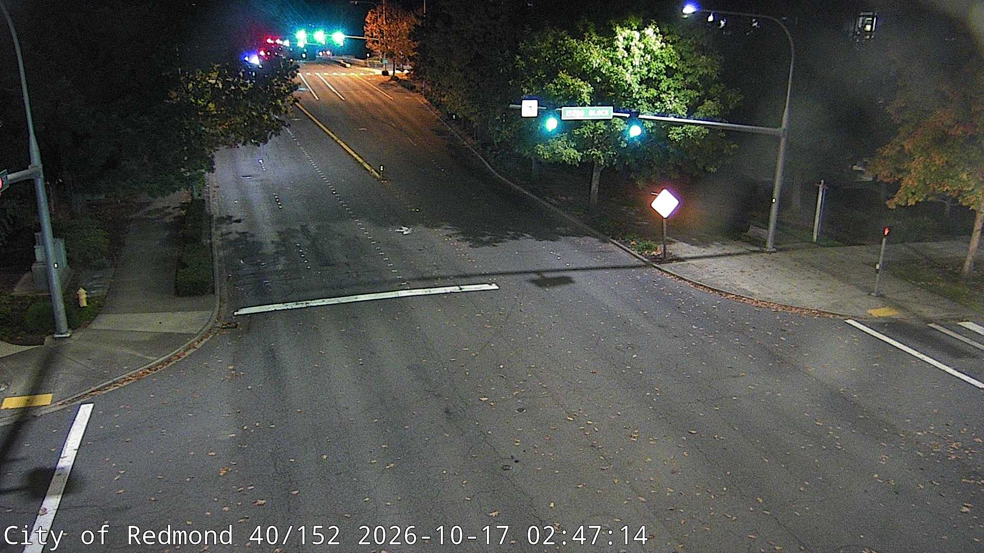 NE 40th St at 15200 Block, NW corner traffic camera